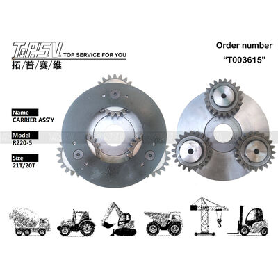 Good price R215-7 掘削機スイング1段キャリアASSY スイングドライブ用部品 掘削機スペアパーツ オンライン