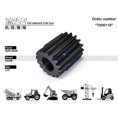 Good price 7Y-1430 高精度E320C エグババター 移動 2 段階 太陽ギア 液圧モーター駆動と惑星減速器 オンライン