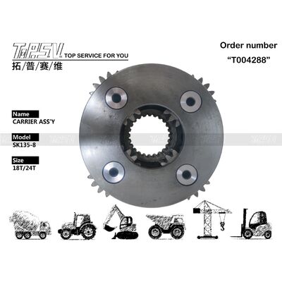 Good price SK135-8 掘削機スイング2段キャリアASSY スイングドライブ用部品 掘削機スペアパーツ オンライン