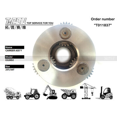 Good price E320D2 掘削機スイング 2段キャリア ASSY スイングドライブ用部品 掘削機スペアパーツ オンライン