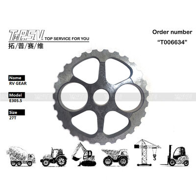 198-5010 E305.5 掘削機旅行ドライブ掘削機の予備品のための RV ギア部品