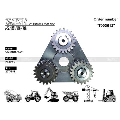 PC200-7 エグババター スイング 1 ステージ キャリア ASSY 掘削機器用