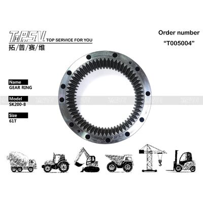 Good price YN32W01056P1 SK200-8 エグババター スウィングギアリング スウィングドライブ エグババターのスペアパーツ オンライン