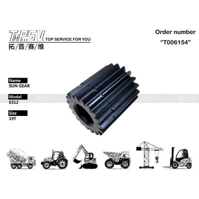 1R-5845 E312 トラベル 2 ステージサンギアトランスミッションシステム掘削機トラベルモーター部品