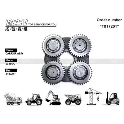 570-5864 E336GC 掘削機スイング 2 段階キャリア ASSY 部品スイング ドライブ掘削機の予備品
