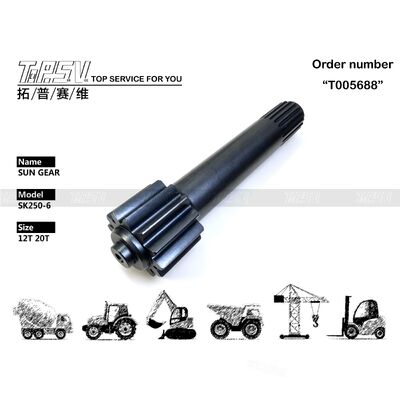 LQ15V00007S099 SK250-6 エグババター 旅行 1 ステージ 旅行 ドライブのための惑星ギア部品 エグババター 部品